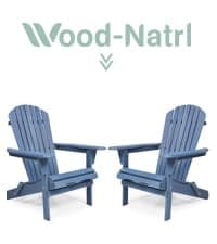 Wooden Folding Adirondack Chair Set of 4, Half Pre-Assembled Wood Lounge Chair for Outdoor Patio Garden Lawn Backyard Deck Pool Beach Firepit