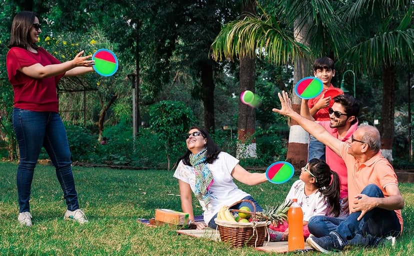 Ayeboovi Toss and Catch Ball Game Outdoor Toys for Kids Yard Games Beach Toys Outside Games for 3 4 5 6 7 8 9 10 Year Old Boys Girls (Upgraded)