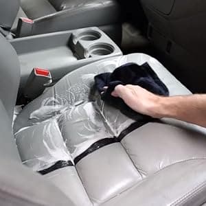 Jay Leno's Garage Car Leather Conditioner and Auto Leather Care - Professional Leather Conditioner for Car Seats, Nourishes Protects & Restores, Lanolin & Beeswax Formula, Non-Greasy Finish (16 oz)