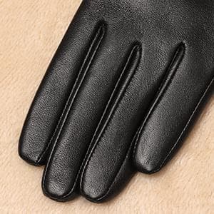 Vislivin Full-Hand Womens Touch screen Gloves Genuine Leather Gloves Warm Winter Texting Driving Glove