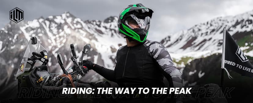 ILM Off Road Motorcycle Dual Sport Helmet Full Face Sun Visor Dirt Bike ATV Motocross Casco DOT Certified Model 606V