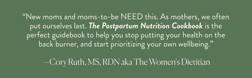 The Postpartum Nutrition Cookbook: Postpartum Gifts for Mom (Pregnancy Gifts for Expecting Mom) 1958803960