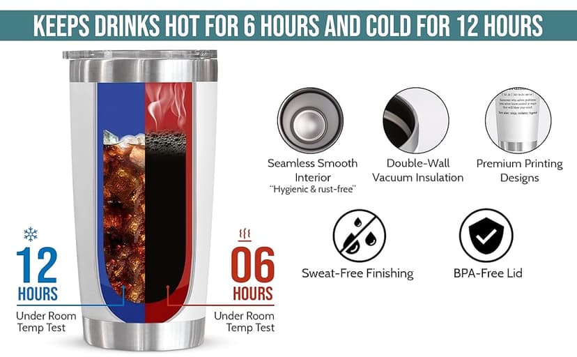 TEEZWONDER Christmas Thank You Gifts For Women - Chaos Coordinator Insulated Coffee Tumbler with Lid 20 oz - Teacher Retirement Appreciation Birthday Gifts for Women Friends Coworkers Boss Employee