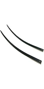 Black Hunter Takedown Recurve Bow, 60" Right Handed & Left Handed Archery Recurve Bows with Ergonomic Design for Adults Beginners to Advanced Outdoor Practice & Hunting (25-60 lbs)