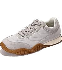 Project Cloud Womens Sneakers - Memory Foam Insole and Lightweight Spring Shoes - Non-Slip Lace Up Trendy Shoes - Fashion Sneakers for Women