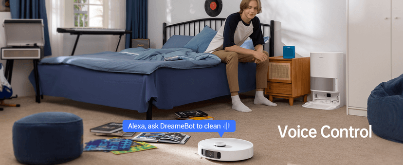 dreame L10s Ultra Robot Vacuum and Mop Combo, Auto Mop Cleaning and Drying, Self-Refilling and Self-Emptying Base for 60 Days of Cleaning, 5300Pa Suction and AI Navigation, Compatible with Alexa
