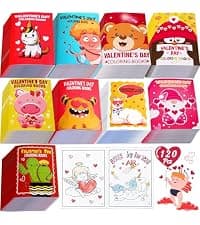 90shine 54PCS Easter Coloring Books for Kids-Egg Basket Stuffer Gifts Party Favors Class Activity Supplies Decorations B08Q36YXL9