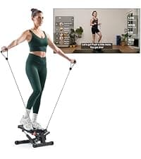 Sunny Health & Fitness Elite Recumbent Cross Trainer & Elliptical Machine with Arm Exercisers for Home Arm/Leg Training, Easy Adjust Seat & Mesh Backrest, Free SunnyFit App Bluetooth Connectivity