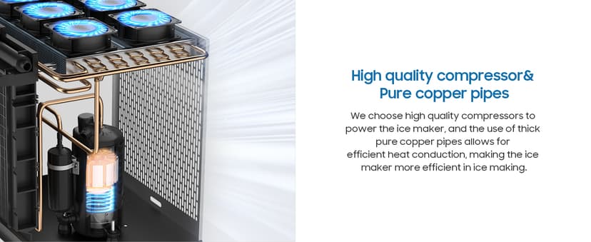 Commercial Ice Maker Machine 700 Lbs/24H Industrial Ice Maker Machine Commercial Ice Machine with 400Lbs Storage, Ice Ready in 5-12 min, Stainless Steel Ice Maker for Bar Cafe Business Restaurant