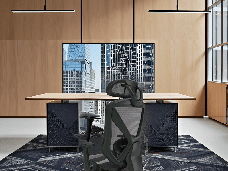 Staples Dexley Ergonomic Task Chair, Mesh, Ergonomic, Lumbar Support, Adjustable Height, Black