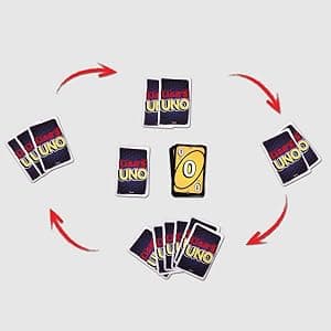 Mattel Games Liar’s UNO Card Game in Travel & Storage Tin for Adults, Kids, Families, Parties & Game Nights, Outwit Other Players with Bluffing & Trickery (Amazon Exclusive)