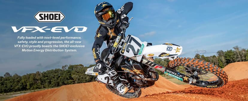 Shoei VFX-EVO Off-Road Motorcycle Helmet