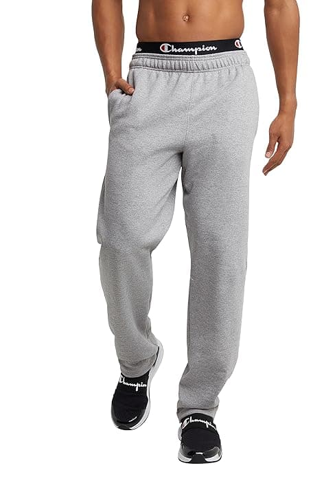 Champion Men's Sweatpants, Fleece, Comfortable Relaxed-bottom Pants for Men (Reg. Or Big & Tall)