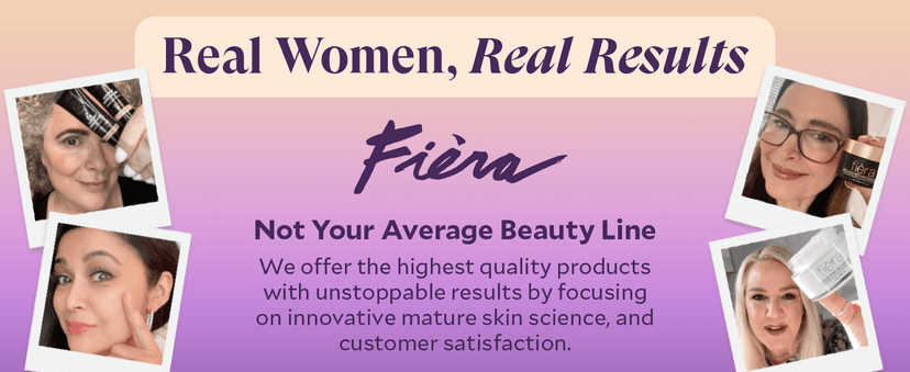 Fièra Luxury Concealer & Foundation with Anti-Aging Ingredients - Full Coverage for Dark Circles, Wrinkles, Fine Lines, and Spots, All-Day Wear For Mature Skin - Light, 0.5 FL. OZ. / 15 ML