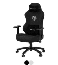 Anda Seat Kaiser 4 XL Gaming Chairs for Adults - Ergonomic Gray Fabric Gaming Chairs with 6DArmrest, Comfortable Office Seat with Lumbar Support, Heavy Duty Wide Gamer Seat