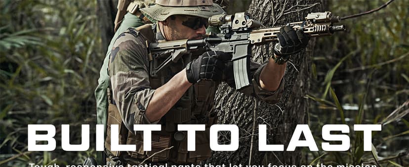 CQR Men's Tactical Pants, Water Resistant Ripstop Cargo Pants, Lightweight EDC Work Hiking Pants, Outdoor Apparel