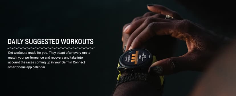 Garmin Forerunner® 965 Running Smartwatch, Colorful AMOLED Display, Training Metrics and Recovery Insights, Black and Powder Gray, 010-02809-00