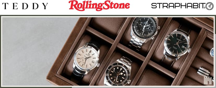 TAWBURY 6 Slot Watch Box for Men - Luxury Watch Jewelry Box for Men with Storage for Sunglasses, Cufflinks | Men's Jewelry Box with Watch Storage | Watch Display Case (Brown)