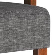 FAGAGA Accent Chair Set of 2 with Table, Living Room Chairs with Soft Seat and Armrests for Living Room Bedroom Reading Room Waiting Room, Grey (AC01)