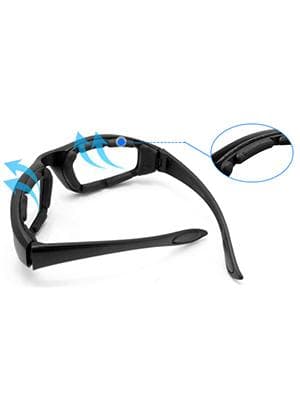 3 Pair Motorcycle Riding Glasses Padding Goggles UV Protection Dustproof Windproof Motorcycle Sunglasses for Outdoor Actives