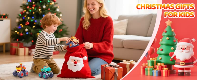 Car Toys for 1 Year Old Boy Gifts, Pull Back Monster Truck Toy Cars for Toddlers 1-3, 1 2 3 One Year Old Boy Birthday Gift 1st Vehicles Kids Stocking Stuffers Toddler Baby Boys Toys 12-18 Months