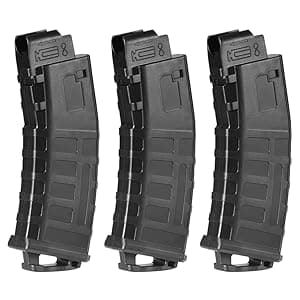 Realistic Toy Foam Blaster Gun - Electric Sniper Rifle with Scope 120 Soft Bullets 3 Magazines, Automatic Dart Gun for Boy Ages 8-12 Years Old, Indoor Outdoor Gifts for Adult Kid Christmas Birthday