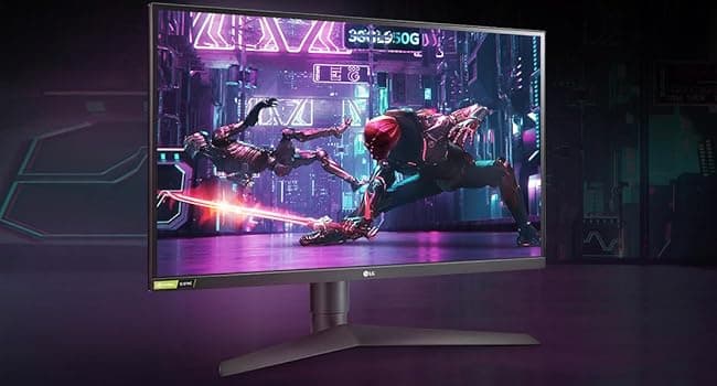 LG 27GL83A-B 27-Inch Ultragear QHD 2560 x 1440 IPS Gaming Monitor, 144Hz, 1ms (GtG), NVIDIA G-SYNC, AMD FreeSync, HDR10, HDMI, DisplayPort, Tilt/Height/Pivot Adjustable Stand, Black