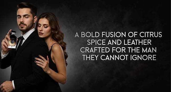 Absolute Noir Eau De Parfum for Men 100Ml 3.4Oz - Luxurious and Long Lasting Fragrances with Top Notes of Bergamot, Lemon, Grapefruit, Pink Pepper - Best Alternative for Absolu Aventus