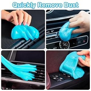 PULIDIKI Car Cleaning Gel Car Clean Putty, Universal Car Interior Cleaner Slime, Perfect Cleaning Kit Supplies, Auto Detailing Tools Accessories, Dust Remover Gifts for Men Women