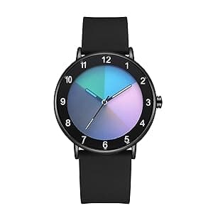RUYEOOK Unisex Watches Fashion Creative Original Design Watch for Men and Women Unique Wristwatch Easy to Read time