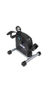 DeskCycle Under Desk Bike Pedal Exerciser - Stationary Bikes for Home & Office - Standard and Adjustable Height Versions