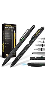 Gifts for Men Who Have Everything – MAFEHAN 9-in-1 Multitool Pen with LED Light, Cool Gadgets & Gifts for Dad, Husband, Grandpa – Christmas Gifts, Stocking Stuffers, White Elephant Ideas