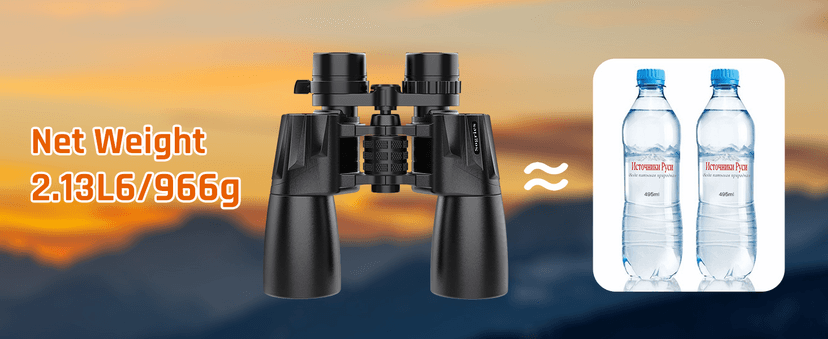 10-30x50 Zoom Binoculars for Adults, High Powered Military Binoculars for Bird Watching Traveling Hunting Concerts with Large View,BAK4,FMC Lens,Clear Low Light Vision at Night