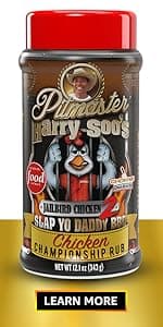 Slap Yo Daddy BBQ Rub Seasoning, Texas Brisket Magic Lone Star - Texas Brisket Rub for Smoking & Grilling From Pitmaster Harry Soo - Championship BBQ Beef Seasoning – No MSG, Gluten-Free – 10.5 oz