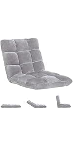 FDW Recliner Chair Push Back Sofa Home Theater Seating with Lumbar Support and Leather Padded Seat Backrest for Living Room