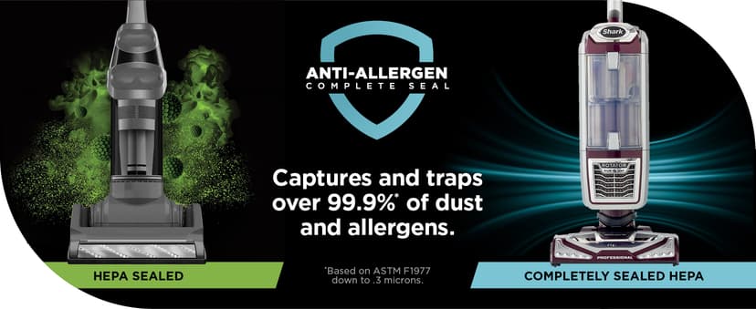 Shark NV752 Rotator Powered Lift-Away TruePet Upright Vacuum with HEPA Filter, Large Dust Cup Capacity, LED Headlights, Upholstery Tool, Perfect Pet Power Brush & Crevice Tool, Bordeaux