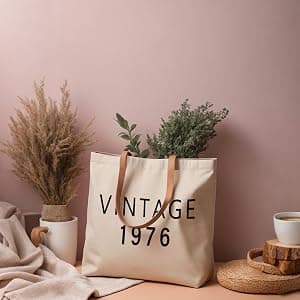 50th Birthday Gifts for Her,50th Birthday Gifts for Women,Gift for 50 Year Old Woman,50th Vinatge Bag Gift for Women B0FZG97LHX