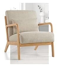 SAETSFEG Rocking Chair Nursery Teddy Upholstered Glider Rocker Rocking Accent Chair Padded Seat with High Backrest Armchair Comfy Side Chair for Living Room Bedroom Offices (Grey Teddy)