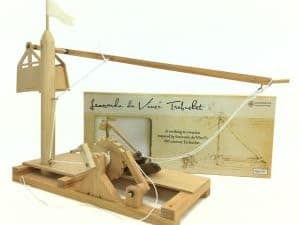 Pathfinders STEM Kits – Leonardo da Vinci Catapult kit | Trebuchet Science Kits for Kids Age 12-14 | Toys for Ages 8-13 Physics Toys | Kids Engineering kit | Learning Resource | Engineering