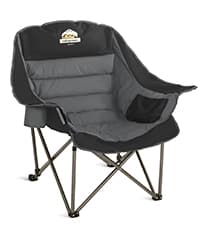 Colegence Oversized Padded Zero Gravity Lounge Chair, Foldable Patio Anti Gravity Reclining Chairs Folding Lawn Recliner with Cup Holder for Yard, Camping, Outdoor, Support 350 LBS, Black