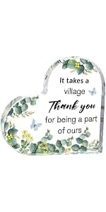 Employee Appreciation Gifts, Boss Day Farewell Retirement Appreciation Gifts for Boss Lady Staff Leader Manager Office Decor Funnli Bosses Day Gifts for Women, Boss Gifts for Women Men Acrylic Plaque B0CYZXF2FN