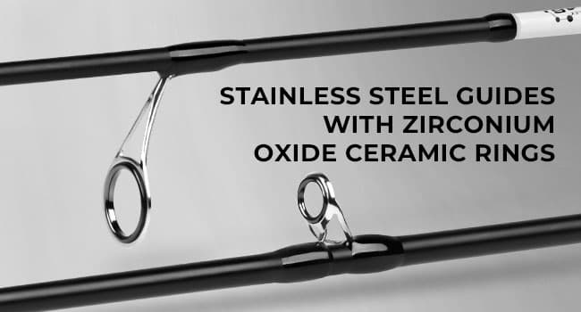 KastKing Crixus Fishing Rods,IM6 Graphite Spinning Rod & Casting Rod W/Zirconium Oxide Ring Stainless Steel Guides, SuperPolymer Handle