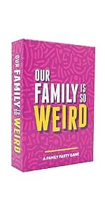 You Laugh You're Out A Party Game with Hilarious Charades Family Card Games for Adults & Kids, 125 Prompt Cards Fun Card Games for Family Game Nights, Gatherings, & Parties Ages 14+