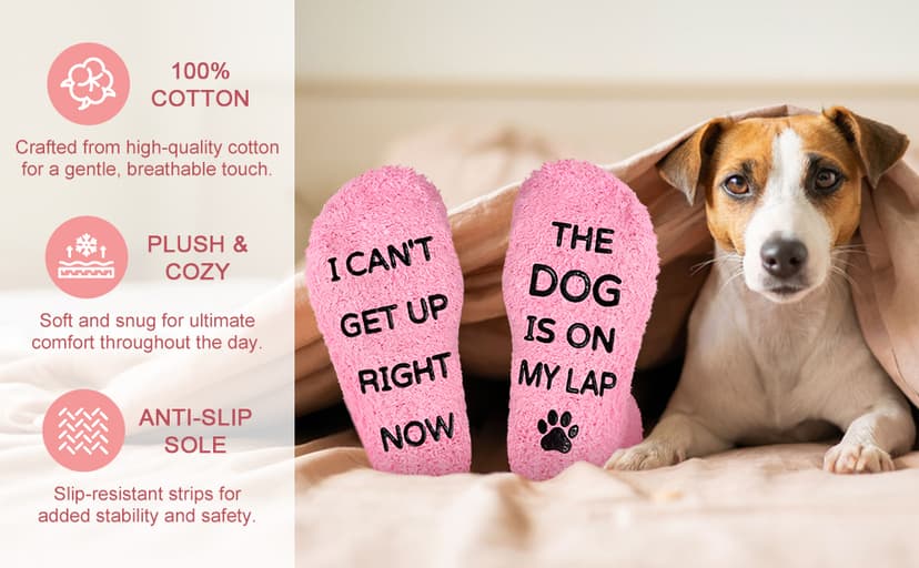 Dog Mom Gifts for Women Dogs Themed Gift for Dog Lovers Gifts for Women Gift for Dogs Owners Puppy Themed Basket - Drinking Cup Makeup Bag Candle Bracelets Keychain Socks