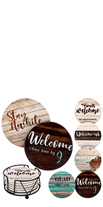 Funny Coasters - Perfect White Elephant Gifts - Unique Gifts for Women Men - Cool Friend Gifts - Secret Santa Gifts - Gag Gifts - Couples Gifts - Funny Housewarming Gifts - Birthday