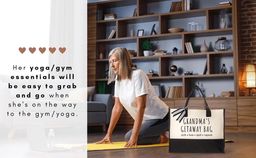 Grandma Gifts - Gifts for Grandma from Grandchildren - Canvas Tote Bag