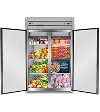 Commercial Beverage Refrigerator, 24 Inch Beverage Fridge, 15 Cu. Ft. Drink Fridge, Display Refrigerator Glass Door, Commercial Display Fridge with Customizable Light Box for Shops, Restaurants, Bars