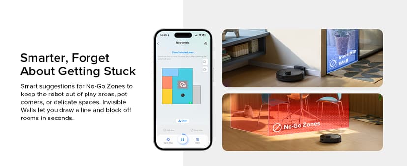 roborock Q7 L5 Robot Vacuum and Mop Combo, 8,000Pa Suction, Upgraded from Q5 Pro, Dual Anti-Tangle System, LiDAR Navigation, Multi-Level Mapping, Self-Charging Robotic Vacuum Cleaner, Black