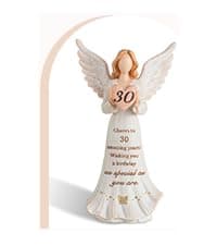 80th Birthday Gifts for Women: Best Happy Birthday Gift for 80 Year Old Woman Moms Grandmothers Friends Unique Birthday Angel Figurine Decorations