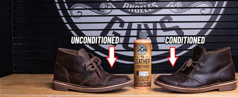 Chemical Guys Complete Leather Cleaner and Conditioner Detailing Kit with Total Interior, for Cars, Home, Office, and More (Works on Natural, Faux Leather and More) 9 Items - HOL412